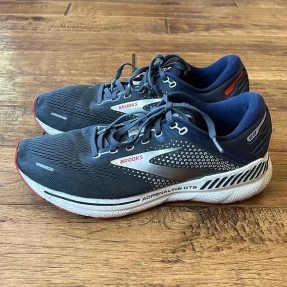 Brooks Adrenaline GTS 22 Road Running Shoes Cushioned Support Men's Size 8 Wide - Picture 6 of 11